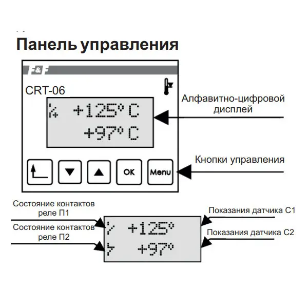 Термореле F&F СРТ-06 (CRT-06) - фото №4 Термореле F&F СРТ-06 (CRT-06) - фото №4