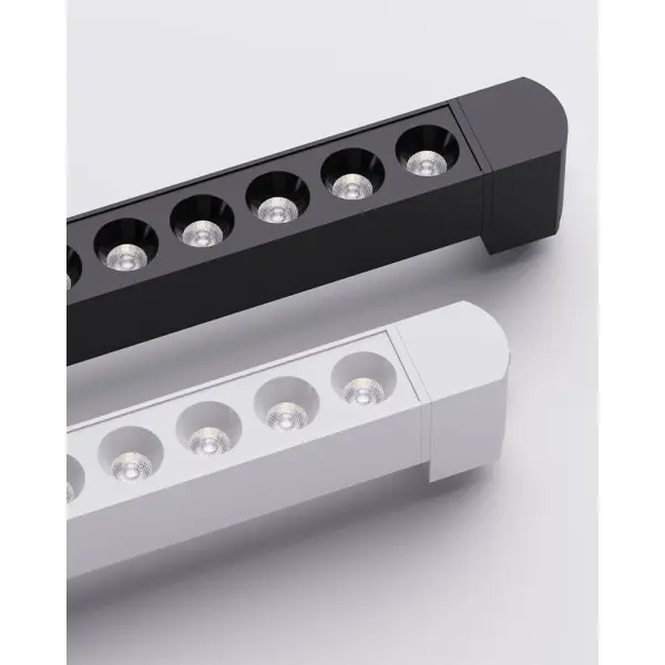 Трековый светильник Kloodi KD-LINE TURN345 DL 20W 3K BK LED 1400Lm IP20 черный - фото №1