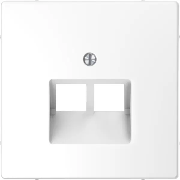 Центральна накладка Schneider Electric D-Life MTN4522-6035 2хRJ45 білий лотос Центральна накладка Schneider Electric D-Life MTN4522-6035 2хRJ45 білий лотос