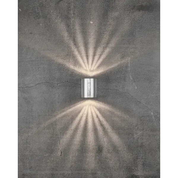 Вуличний світильник Nordlux 49701031 Canto LED 2x10.6W 3000K 500Lm IP44 сріблястий - фото №3 Вуличний світильник Nordlux 49701031 Canto LED 2x10.6W 3000K 500Lm IP44 сріблястий - фото №3