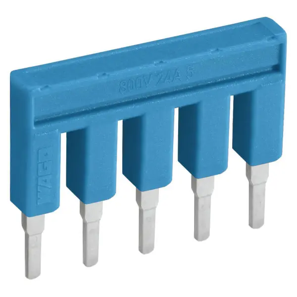 Ізольована Push-in-TYPE перемичка Wago 2002-405/000-006 Bars на 5 контактів