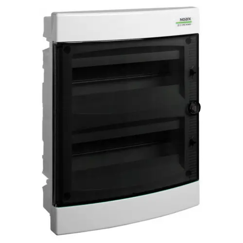 Встраиваемый модульный щиток NOARK PNF 24T прозрачные двери 2x12м IP40 (101514)