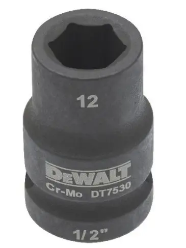 Ударная торцевая головка DeWALT DT7530 Impact 12мм