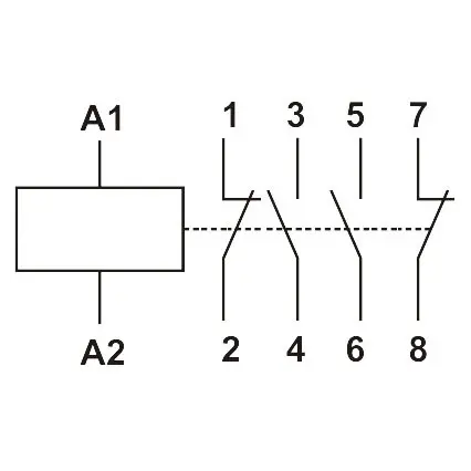 Контактор Promfactor MCF3 16A 2NO 2NC 230В (MCF31622230) - фото №2