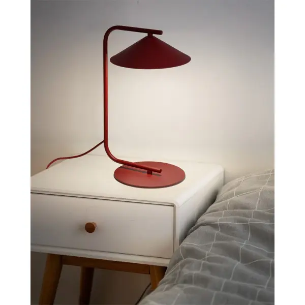 Настольная лампа TK Lighting 16215 Lume GX53 1x11W IP20 бургунди - фото №2 Настольная лампа TK Lighting 16215 Lume GX53 1x11W IP20 бургунди - фото №2