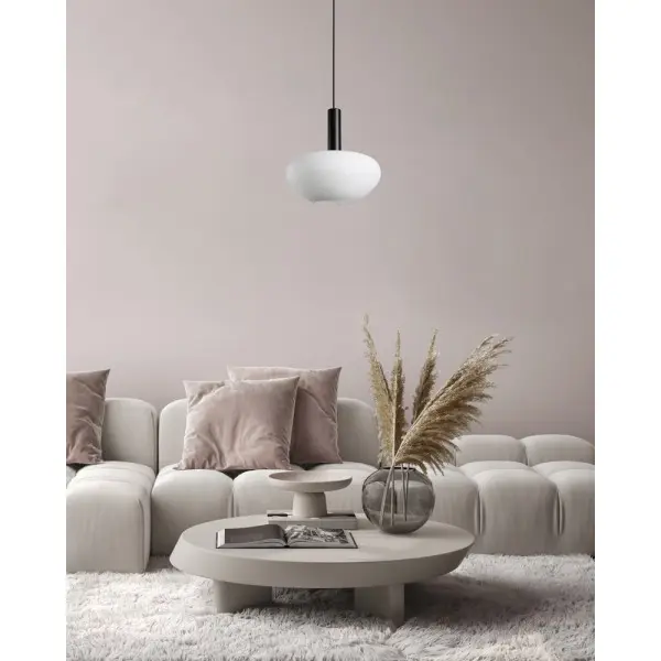 Подвесной светильник, люстра Italux PND-23541A-1-BK-OP Gater E27 1x40W IP20 черный - фото №1 Подвесной светильник, люстра Italux PND-23541A-1-BK-OP Gater E27 1x40W IP20 черный - фото №1