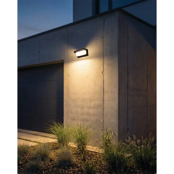 Вуличний світильник Kanlux 45816 Lerto E27 1x15W IP54 чорний - фото №1