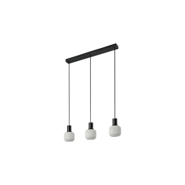 Люстра Nordlux 2412623003 Milford E14 3x25W IP20 Чорна