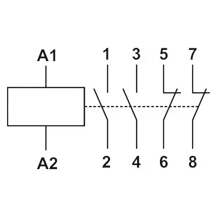 Магнитный пускатель Promfactor MCF3 25A 2NO 2NC 24В (MCF32522024) - фото №2