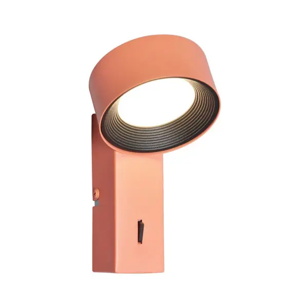 Бра, настенный светильник Italux WL-47390-1-OR Otal LED 1x1.8W 4000K 489Lm IP20 оранжевый - фото №2