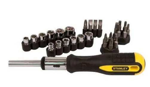 Набір біт Stanley 0-54-925 з храповим коміром (29 предметів) Набір біт Stanley 0-54-925 з храповим коміром (29 предметів)