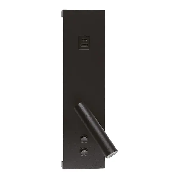 Светильник настенный Violux BITRIX-W USB 15W 3000/4200/6000K 865Lm IP20 черный ( 553105 ) - фото №3 Светильник настенный Violux BITRIX-W USB 15W 3000/4200/6000K 865Lm IP20 черный ( 553105 ) - фото №3