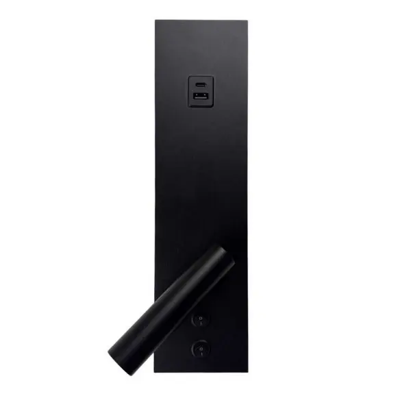 Светильник настенный Violux BITRIX-W USB 15W 3000/4200/6000K 865Lm IP20 черный ( 553105 ) - фото №4 Светильник настенный Violux BITRIX-W USB 15W 3000/4200/6000K 865Lm IP20 черный ( 553105 ) - фото №4