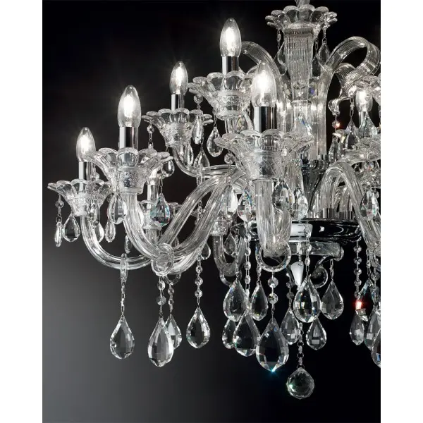 Люстра Ideal Lux 81526 Colossal E14 15x40W IP20 хром - фото №1 Люстра Ideal Lux 81526 Colossal E14 15x40W IP20 хром - фото №1
