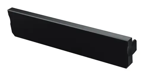 Заглушка Lumines для типу SOLIS без отвору чорний