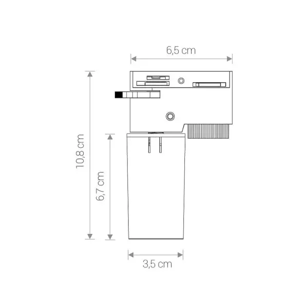 Основа Nowodvorski 8361 Cameleon Canopy G 10W IP20 Wh - фото №1