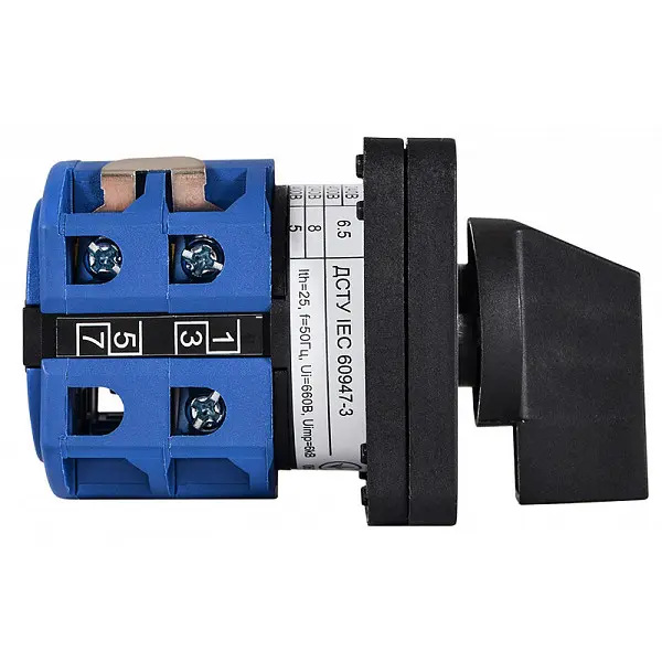 Пакетный переключатель Аско-Укрем ПКП SBI 0-1-2-3 выбор фазы 25A/2.841 (A0110010061) - фото №1