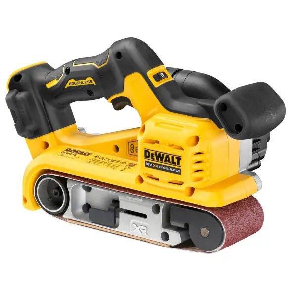 Ленточная бесщеточная шлифмашина DeWALT DCW220NT XR Li-lon 18В размер ленты 75х533мм Ленточная бесщеточная шлифмашина DeWALT DCW220NT XR Li-lon 18В размер ленты 75х533мм