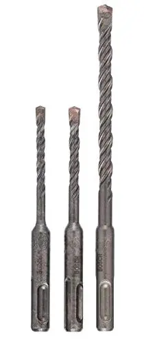 Буры Bosch 1617000118 SDS-Plus-5 5,6x115 и 8x165мм (3шт)