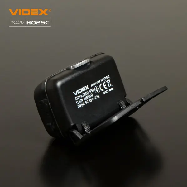 Світлодіодний налобний ліхтарик Videx 310Лм 5000K (VLF-H025C) - фото №10