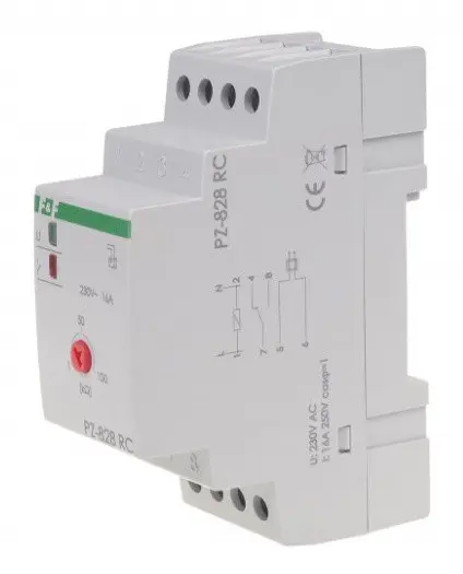 Реле уровня жидкости F&F PZ-828RC 230В 16А - фото №2
