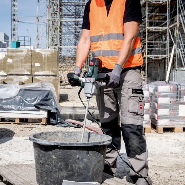 2-х швидкісний будівельний міксер Metabo RWEV 1600-2 0-300/0-650об/хв (614050000) - фото №2 2-х швидкісний будівельний міксер Metabo RWEV 1600-2 0-300/0-650об/хв (614050000) - фото №2