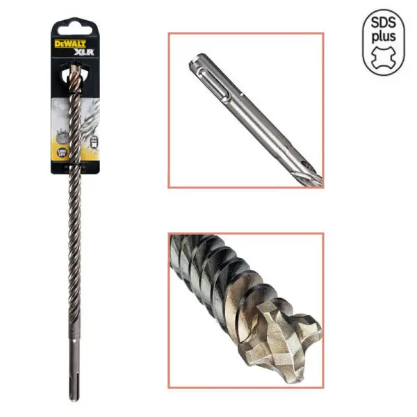 Четырехкромочный бур DeWALT DT8932 SDS-Plus XLR 10x460x400мм - фото №2 Четырехкромочный бур DeWALT DT8932 SDS-Plus XLR 10x460x400мм - фото №2