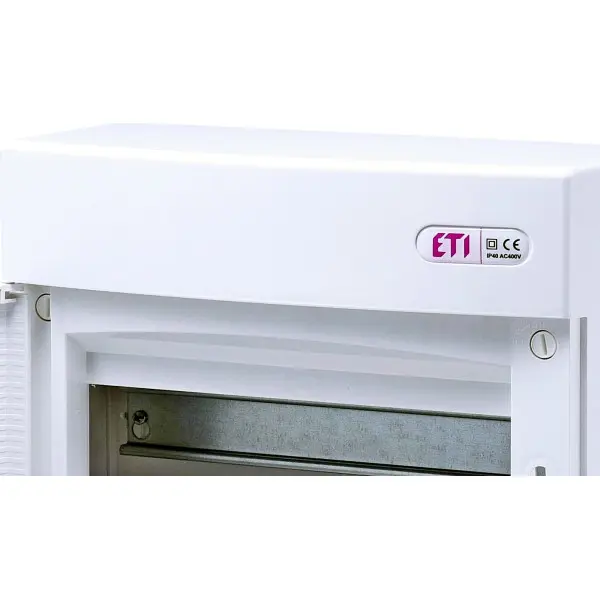 Зовнішній модульний щит ETI 001101021 ECT 48PO 48 М з білими дверцятами - фото №2