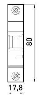 Модульный автоматический выключатель E.Next e.industrial.mcb.100.1.C6 1р 6А C (i0180001) - фото №1
