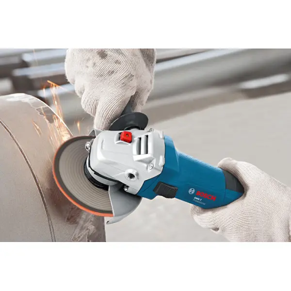 Кутова машина шліфувальна Bosch GWS 7-125 - фото №8