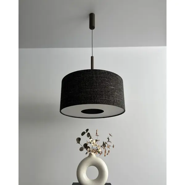 Підвісний світильник, люстра Nowodvorski 11659 Amarela M E27 1x25W IP20 графітовий - фото №2 Підвісний світильник, люстра Nowodvorski 11659 Amarela M E27 1x25W IP20 графітовий - фото №2