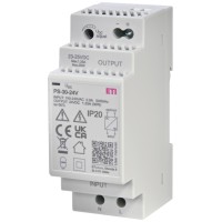Источник питания ETI 002470133 PS-30-24 (Вход: 100-250V AC; Выход: 24V DC/30W/1 25A)
