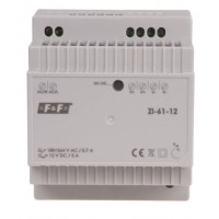 Источник питания F&F ZI-61-12V 180-264В AC 2,5А OUT 12В DC 60Вт