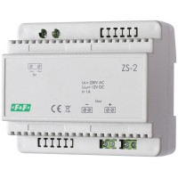 Источник питания F&F ZS-2 230В AC 1А OUT 12В DC 12 Вт
