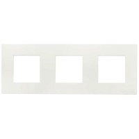 Тримісна рамка ABB Zenit 2CLA227310N1101 N2273.1 BL (білий)