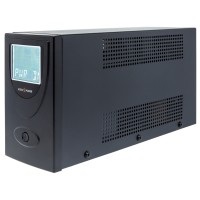 ИБП LogicPower LP1454 UL650VA AVR 7.5Ач 2В (390Вт) в металлическом корпусе с USB-портом и 2 евророзетками (черный)