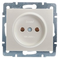 Розетка Lezard Rain (703-3088-121B) ПБТ (перлово-білий перламутр)