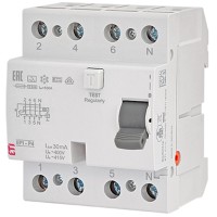 ПЗВ ETI 3P+N EFI6-P4 40/0,03 AC 6кА (2061652)