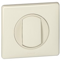 Комплект вимикач + рамка Celiane (67002+66621+66200+80251) слонова кістка