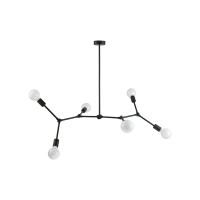 Люстра Nowodvorski 9138 Twig E27 6x25W IP20 чорна