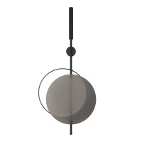 Бра, настенный светильник babich.studio Mid GB LED 1x12W 3000K/4000K 1400Lm IP20 черный