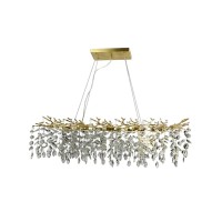 Люстра Line.F 33007-L1500*400 GD Diamina G9 IP20 золота
