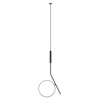 Подвесной светильник, люстра babich.studio Moonlight L LED 1x17W 3000K/4000K 1900Lm IP20 черный