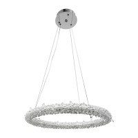 Підвісний світильник, люстра Line.F MD9105R-400 CH LED 1x50W 4000K IP20 хром