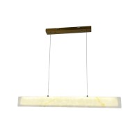 Подвесной светильник, люстра Line.F MJ364-L1000 LED 1x24W 3000K/4500K/6000K IP20 латунный
