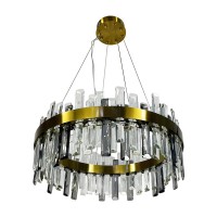 Подвесной светильник, люстра Line.F MJ210-800 AB LED 1x115W 3000K/4500K/6000K IP20 латунный