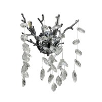 Бра, настенный светильник Line.F W33007/2 S CH Diamina G9 IP20 хром