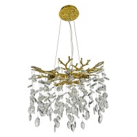 Люстра Line.F 33007-460 GD Diamina G9 IP20 золота