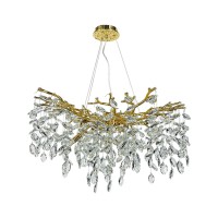 Люстра Line.F 33007-760 GD Diamina G9 IP20 золотая