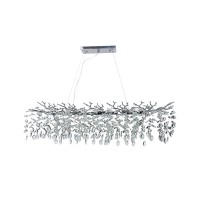 Люстра Line.F 33007-L1200*400 CH Diamina G9 IP20 хром